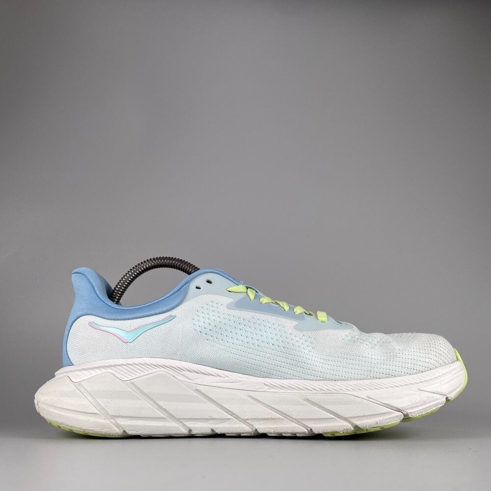 Hoka One One Arahi 7 Womens Size 10.5 B Blue White Athletic Running Shoe Sneaker - Picture 5 of 9